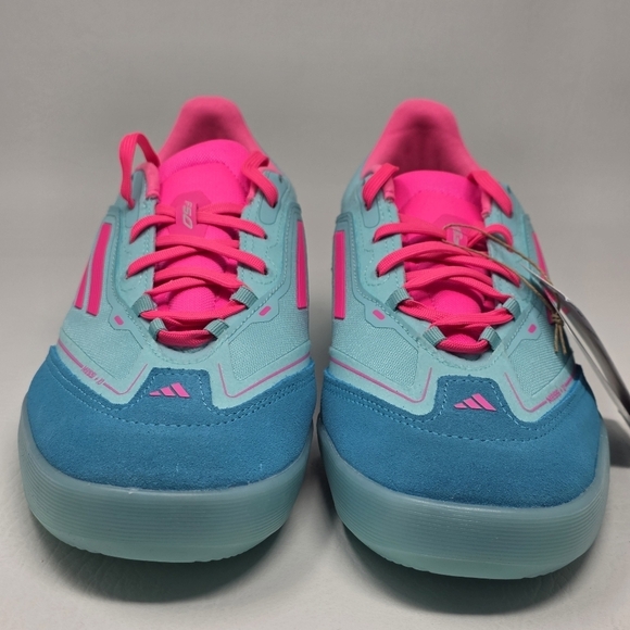 Adidas F50 Messi Freestyle Men Sz 11.5 Indoor Soccer Cleats JH8831 Blue Pink New main image 7